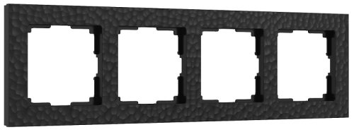 Рамка универсальная Werkel Hammer 4-м. черный картинка